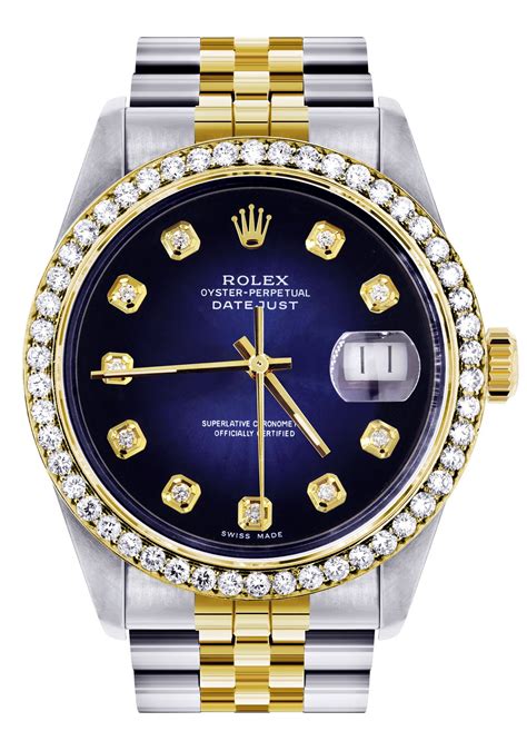 rolex datejust blue and gold|Rolex Datejust blue face price.